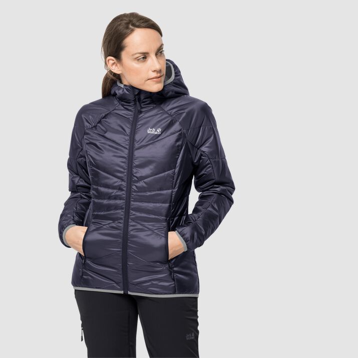 Jack Wolfskin Womens Argon Windproof Jacket Navy 365024BYP